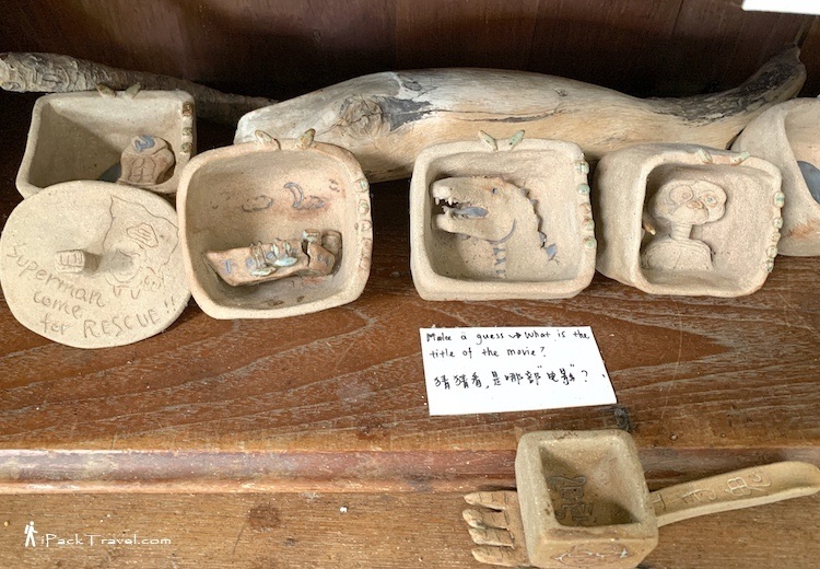 Platform Coffee & Homestay (平台咖啡民宿): Close-up on ceramic handicrafts