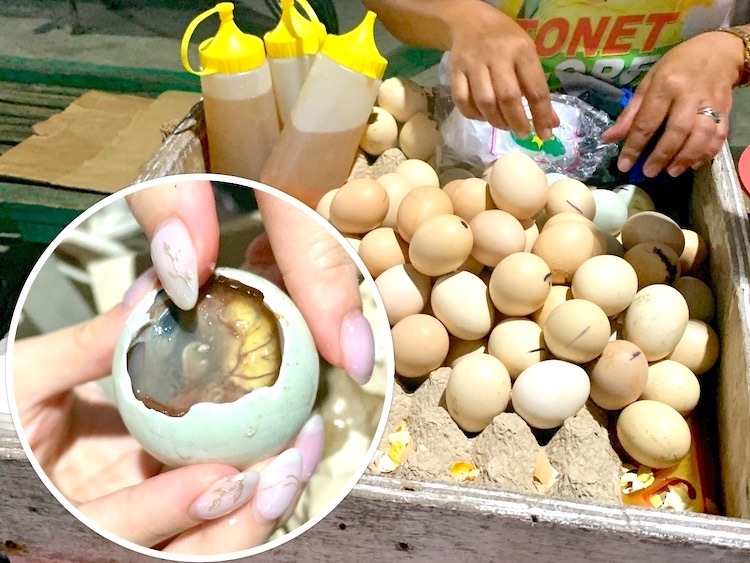 Cebu Eat: Trying the Balut (Fertilised Duck Egg) @ Carbon Market
