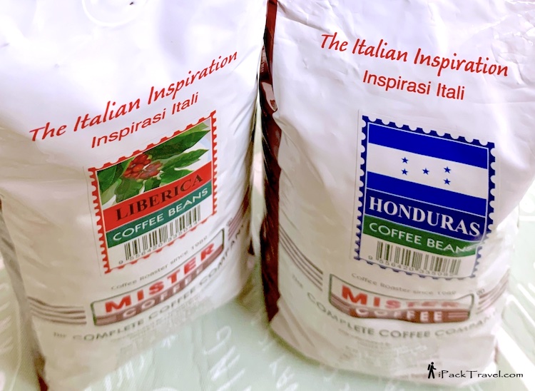 Mister Coffee: Liberica and Honduras coffee beans