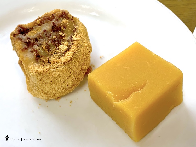 Hu Guo Si Snacks (护国寺小吃): Rolling Donkey (驴打滚) and Golden Pea Cake (豌豆黄)