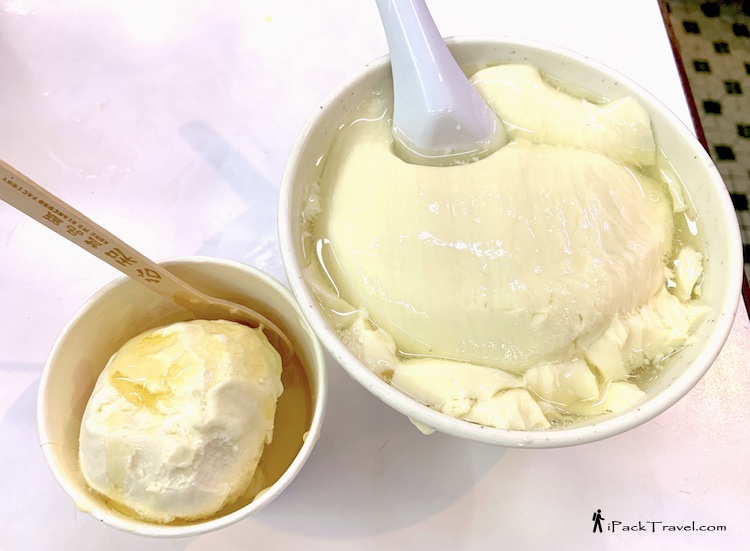 Kung Wo Beancurd Factory (公和豆品厂): Tofu Pudding (豆腐花) + Tofu Ice-Cream with Ginger Syrup (姜糖豆腐雪糕)