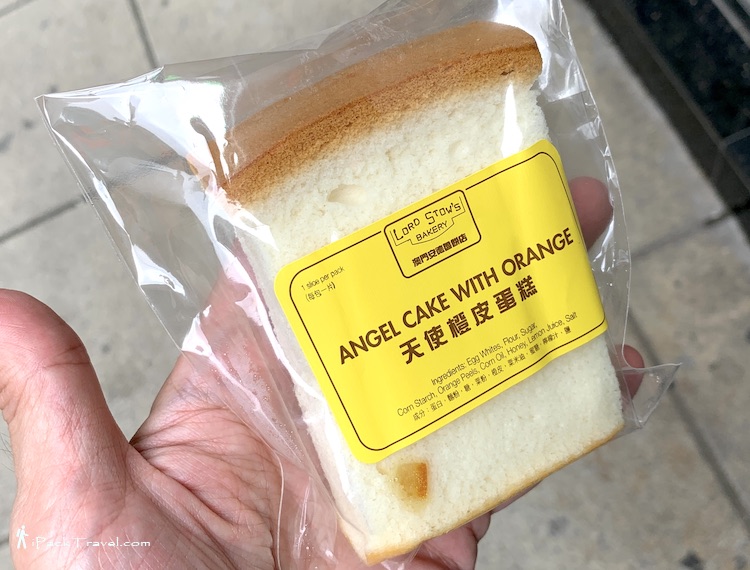 Lord Stow's Bakery (澳门安德鲁饼店): Angel Cake with Orange (天使橙皮蛋糕)