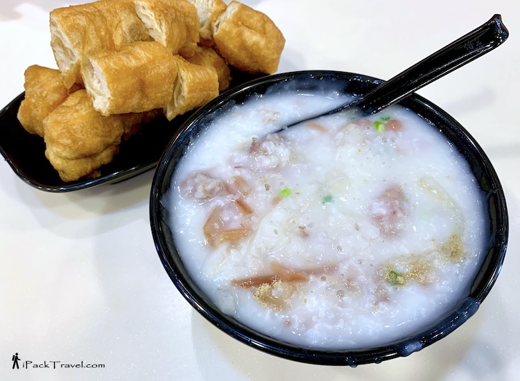 Master Congee (大師傅粥品): Sampan Porridge (艇仔粥) and Chinese fried dough (油条)