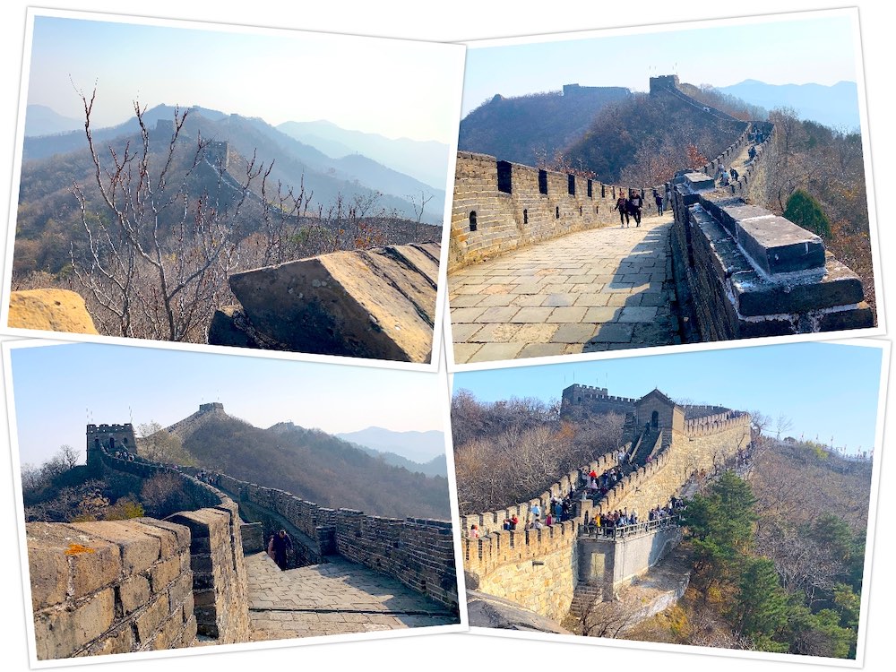 Mutianyu Great Wall (慕田峪长城): Scenic views from Tower 19 to Tower 14