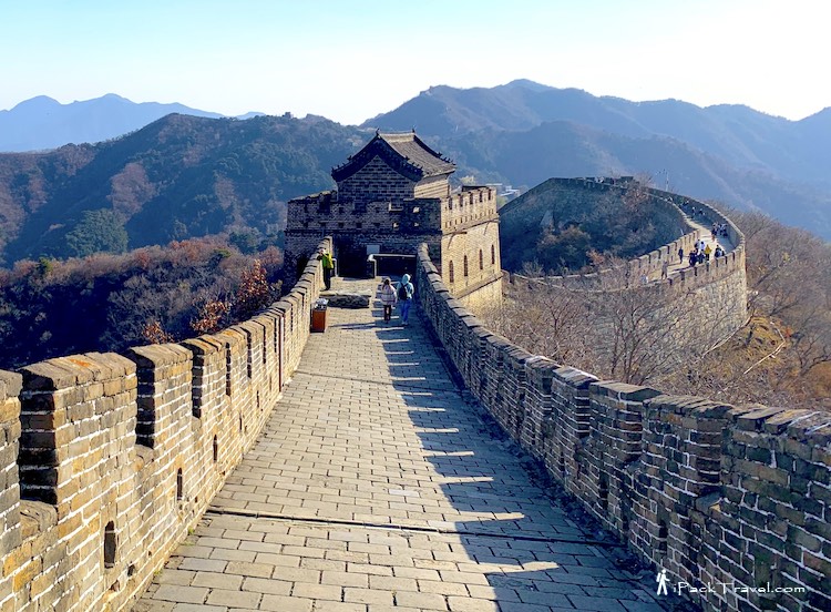 Mutianyu Great Wall (慕田峪长城): No. 12 Watchtower (十二号敌楼) with a pavilion