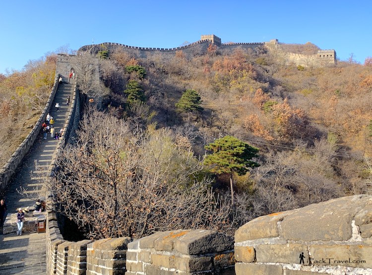 Mutianyu Great Wall (慕田峪长城): Look back after Tower 9
