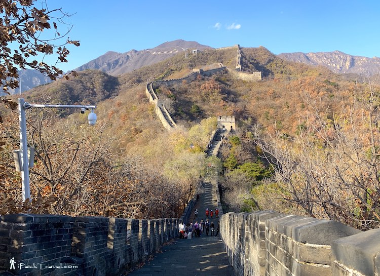 Mutianyu Great Wall (慕田峪长城): Look back after Tower 8