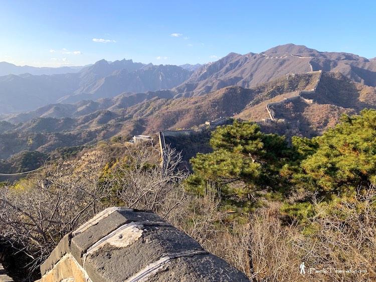 Mutianyu Great Wall (慕田峪长城): View from Tower 1