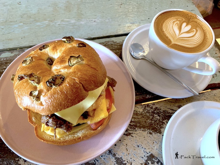 Palates & Bagels by T.A.M.: "Louis" savoury bagel