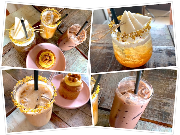 Palates & Bagels by T.A.M.: Iced beverages