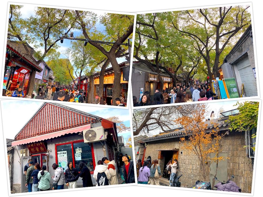 Nanluoguxiang / South Luogu Lane (南锣鼓巷): The lane on a weekend