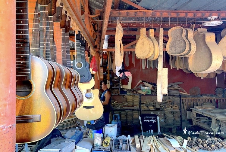 Alegre Guitar Factory: Polished guitars