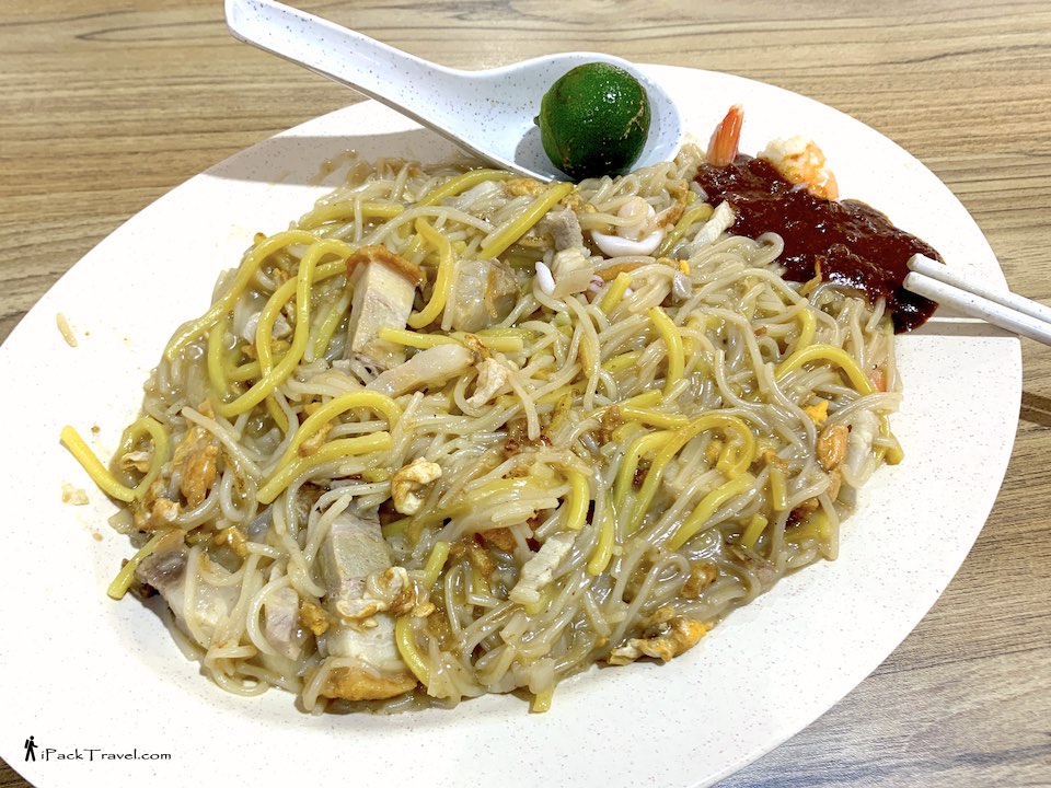 BBWHC Fried Hokkien Noodles (炒福建虾面): Roasted Pork Hokkien Noodle (烧肉虾面)