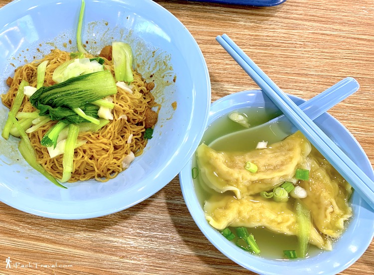 Bing Fang Wanton Noodle (丙坊云吞面): Dumpling Noodle (水饺面)