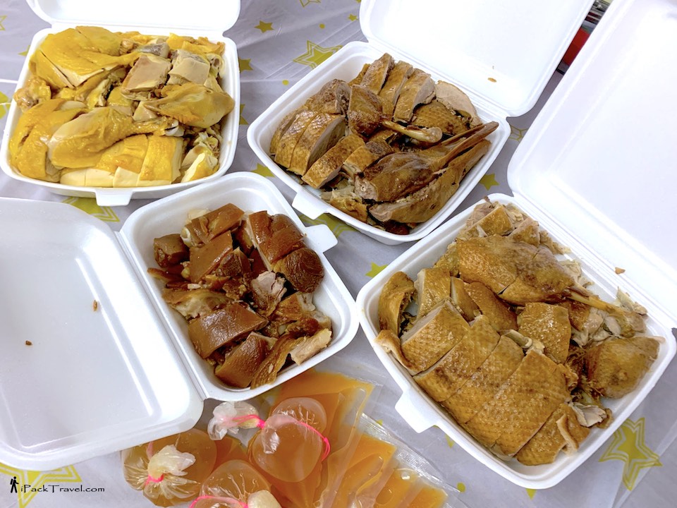 Chu Mao Long / Teochew Braised Delights (初茂隆潮州卤味): A kampung chicken, a braised duck and a braised pig's trotter
