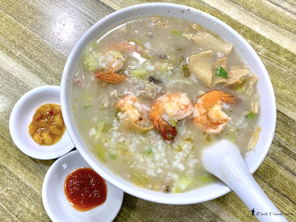Cheng Ji Fish Intestine Kway Teow (城基老牌鱼肠粿条): Prawn Porridge (虾粥)