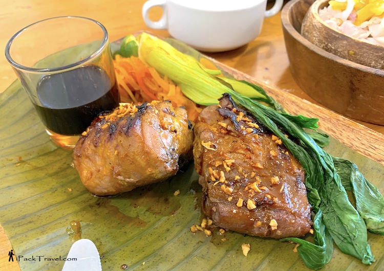 House of Lechon: Grilled tuna belly