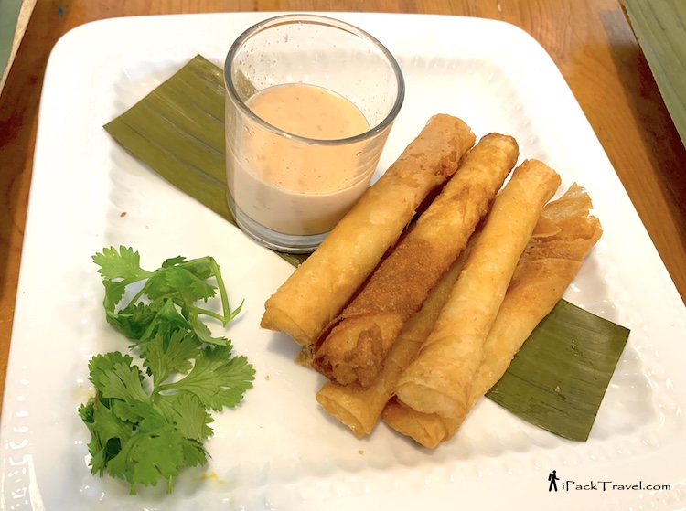 House of Lechon: Fried spring rolls