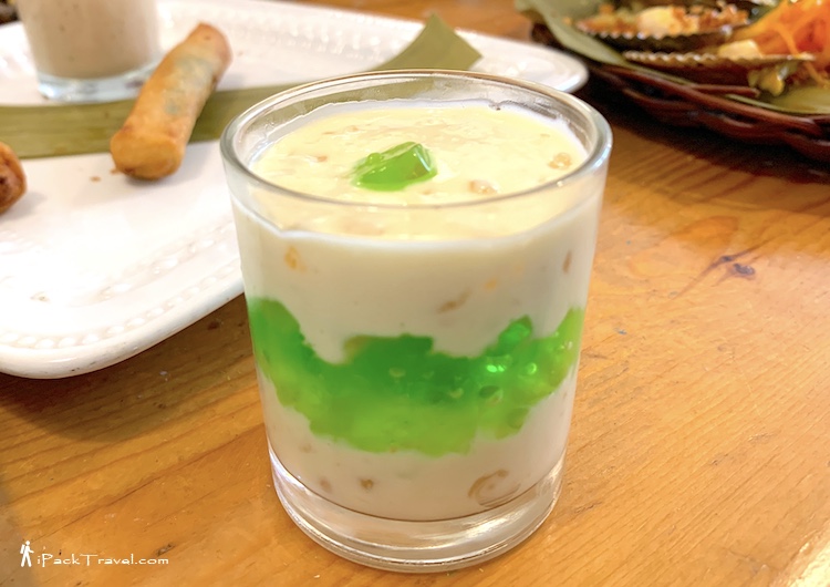 House of Lechon: Buko pandan shot
