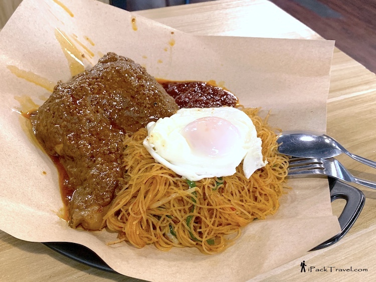 Kopilicious: Rendang chicken mee siam