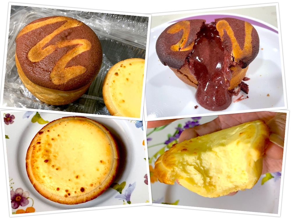 Mr. Baguette: Red Velvet Lava cup and Cheese Tart