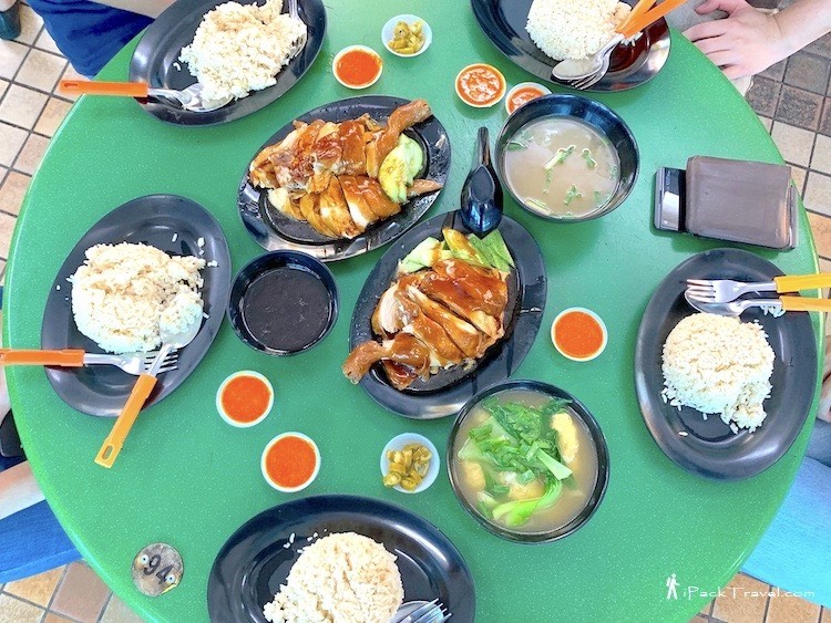 Hong Kong Soya Sauce Chicken Noodle Rice (香港玫瑰油鸡面饭): Soya Sauce Chicken Rice