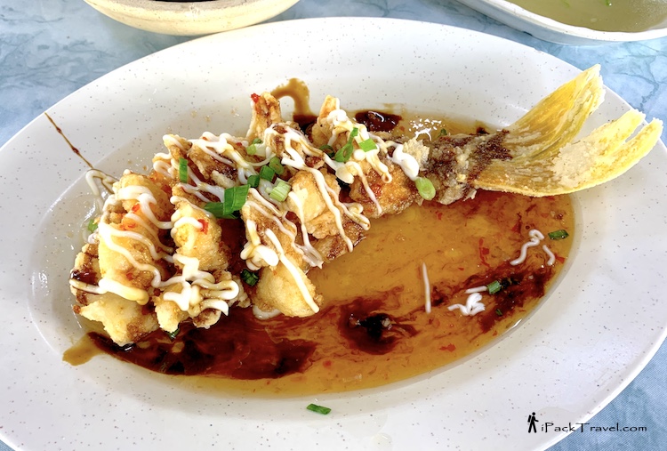 Seng Steam Fish (成蒸鱼与肉骨茶餐馆): Deep-fried fish