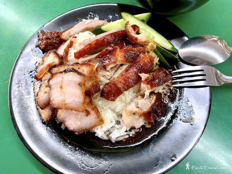 Xiang Mei Roasted Meat & Chicken Rice (香美烧腊.鸡饭): Char Siew & Roasted Duck Rice