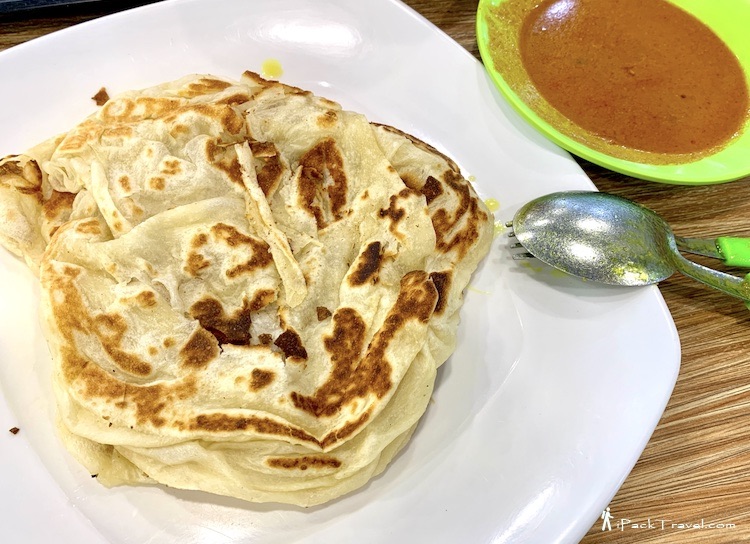 ABC Al Fajar Restaurant: Plain Prata (2 pcs)