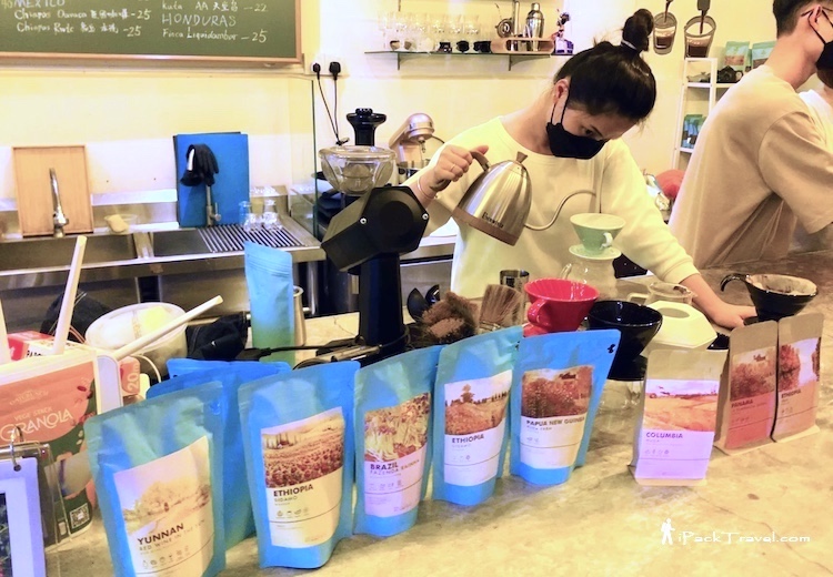 Hand-brew coffee @ August Drip Coffee