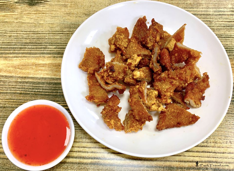 De Fa Xiamen Satay Mee (德发厦门沙茶面): Quanzhou's vinegar pork (泉州醋肉)