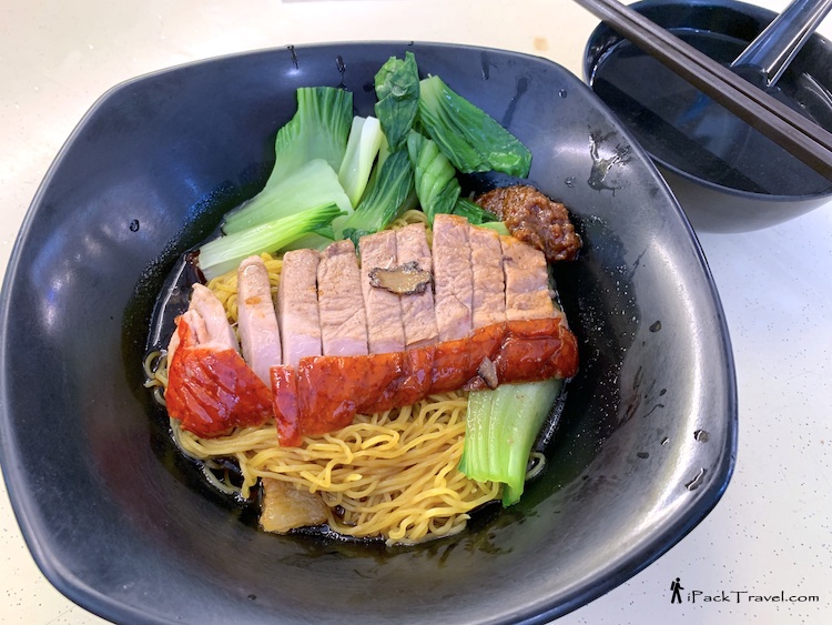 Ding Jian Hong Kong Style Charcoal Roasted (鼎尖港式炭烧烧腊): Dang Gui Duck Noodle (当归鸭面)
