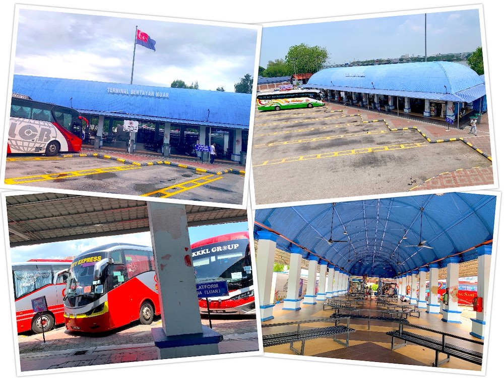 Johor Bus: Bentayan Bus Terminal in Muar