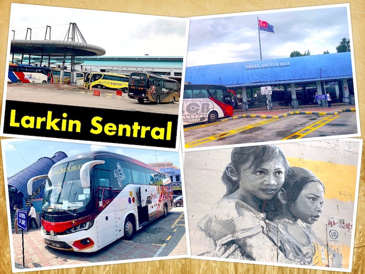 Singapore-Johor Bus: Singapore to Muar (柔佛.麻坡) via Larkin Sentral
