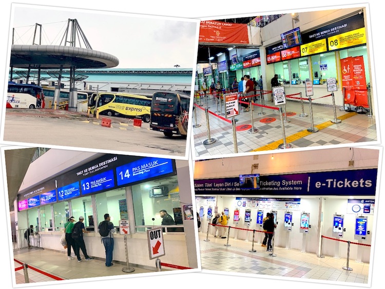 Johor Bus: Ticketing system in Larkin Sentral