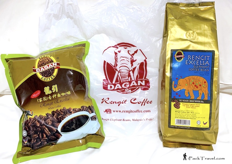 Rengit Coffee by Dagan Cafe: Excelsa coffee beans & powder