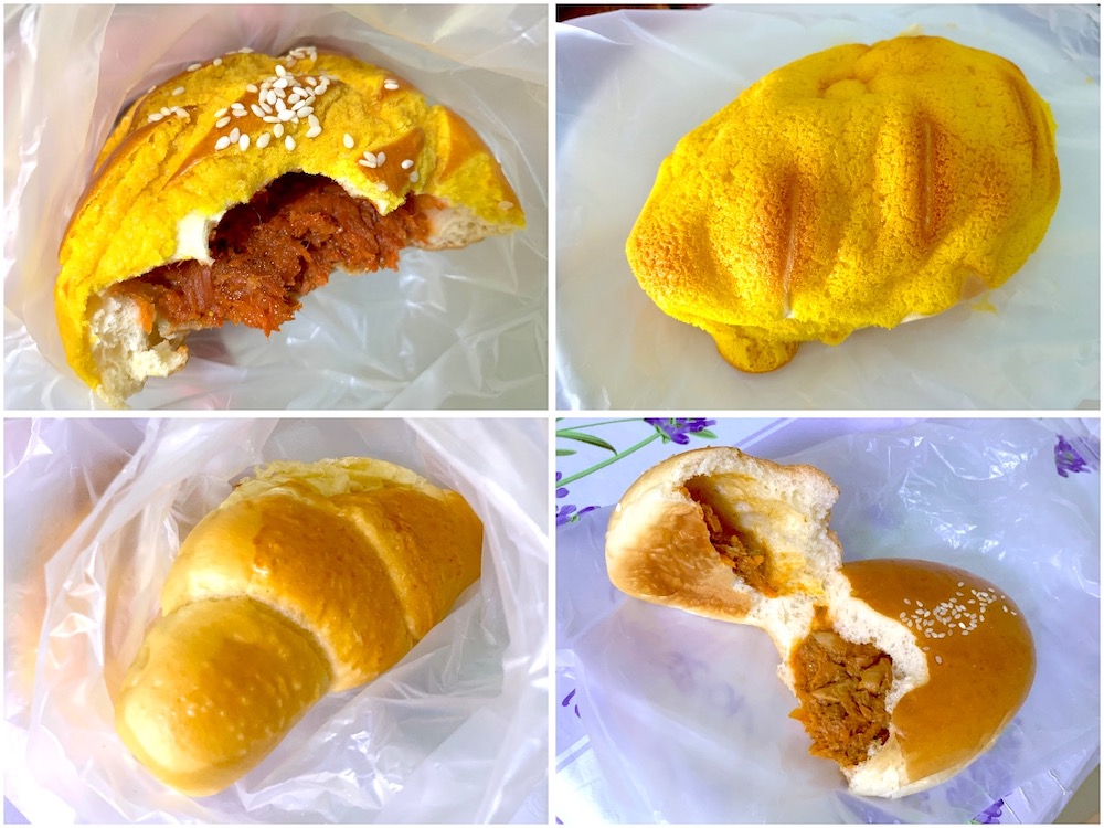 Salt Bakes: Different types of buns 
