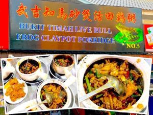 Singapore Eat: Bukit Timah Live Bull Frog Claypot Porridge (武吉知马砂煲活田鸡粥) @ Bukit Timah