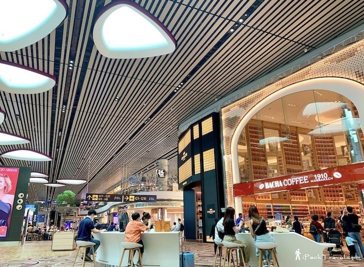A view inside Changi Terminal 4