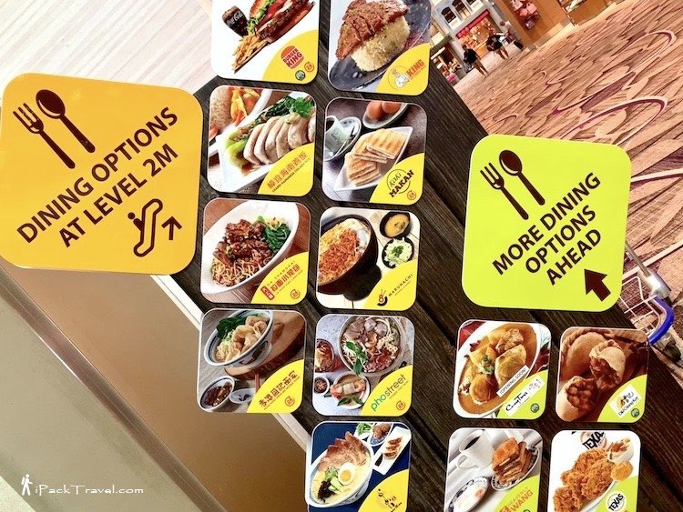 Dining options in Changi Terminal 4