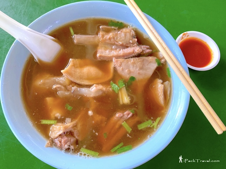 Chin Hock Mutton Soup (进富羊肉汤): Mutton Tendons, stomach & Ribs Soup