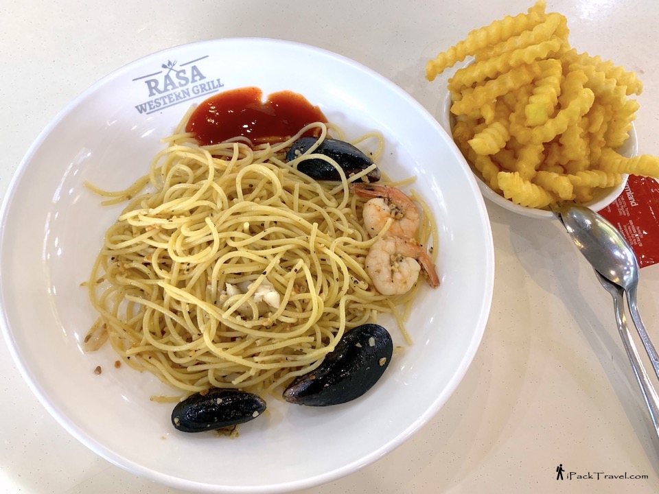 Der'Rezqi Western Grill: Seafood Spaghetti (海鲜意大利面)