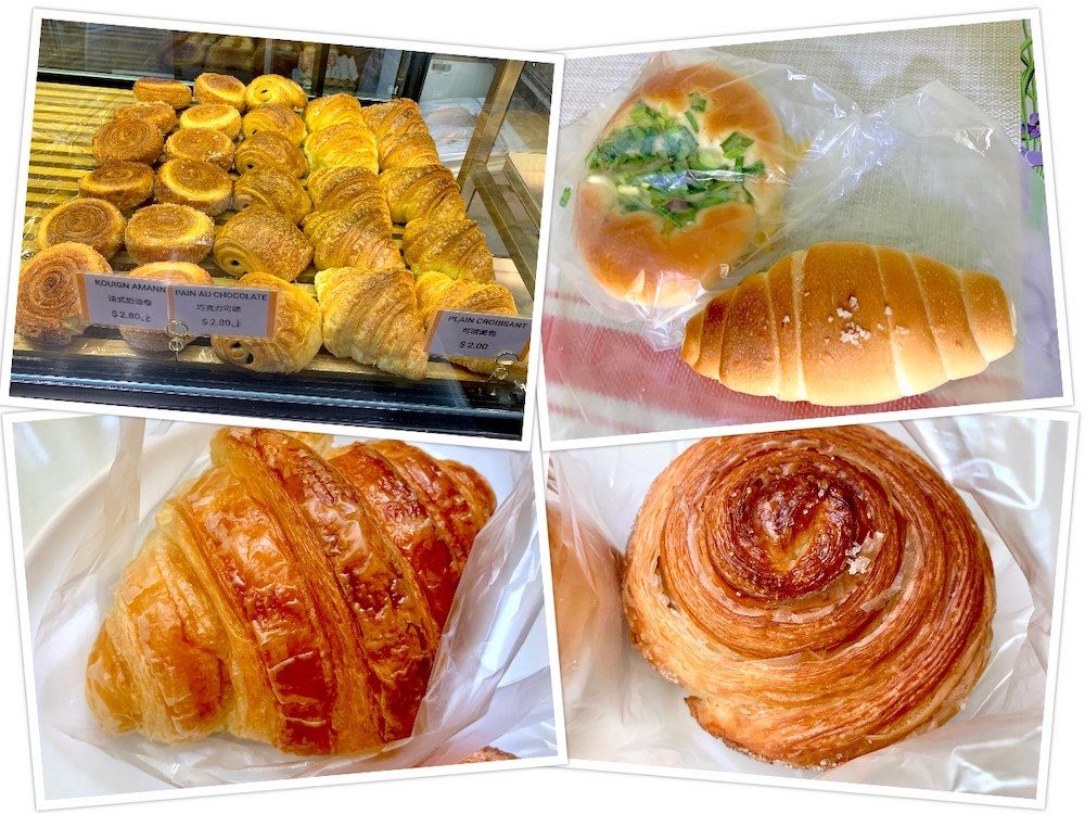 Dough: French croissant, kouign-amann