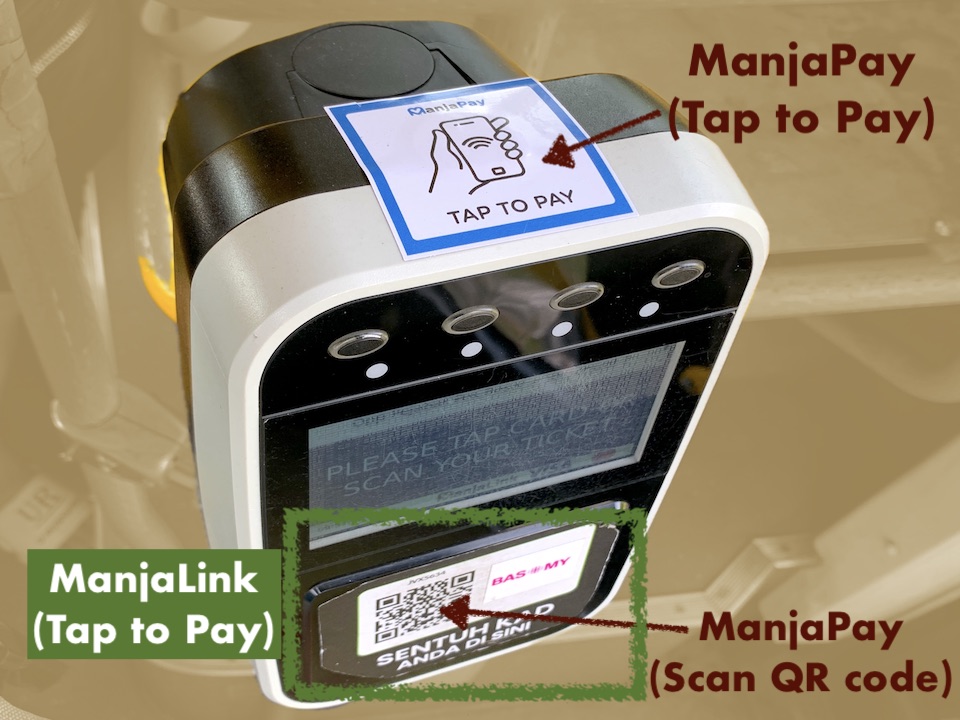 Johor Bahru Bus Cashless Payment: Fare Reader