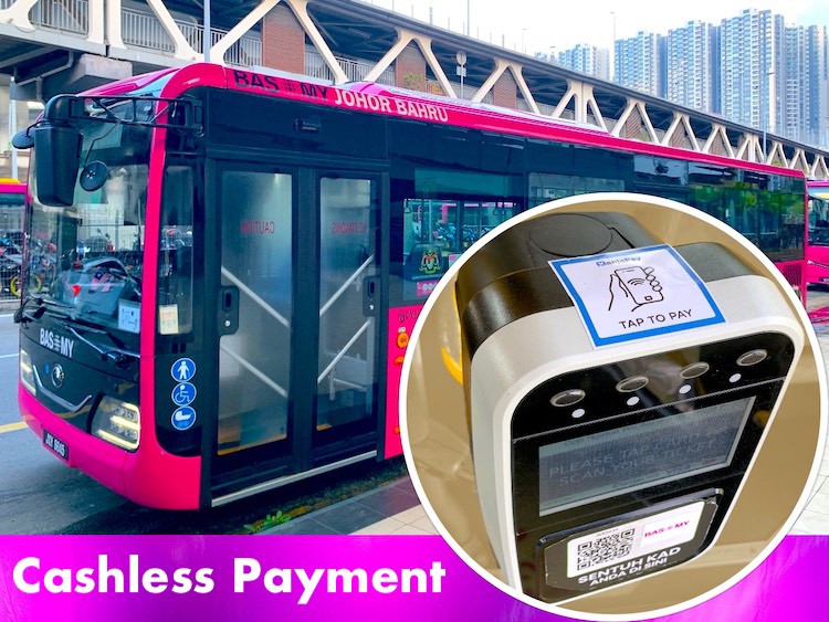 Johor Bahru Bus: Cashless Payment on BAS.MY