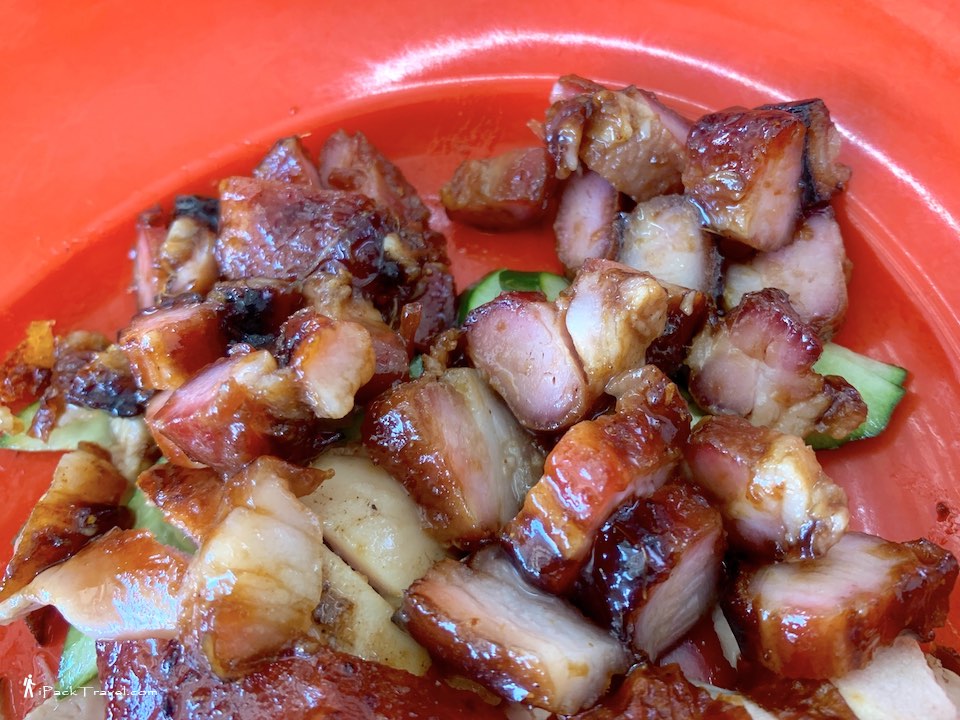 Heng Heng Hainanese Chicken Rice (兴兴烧腊海南鸡饭): Honey Barbecue Pork (蜜汁叉烧)
