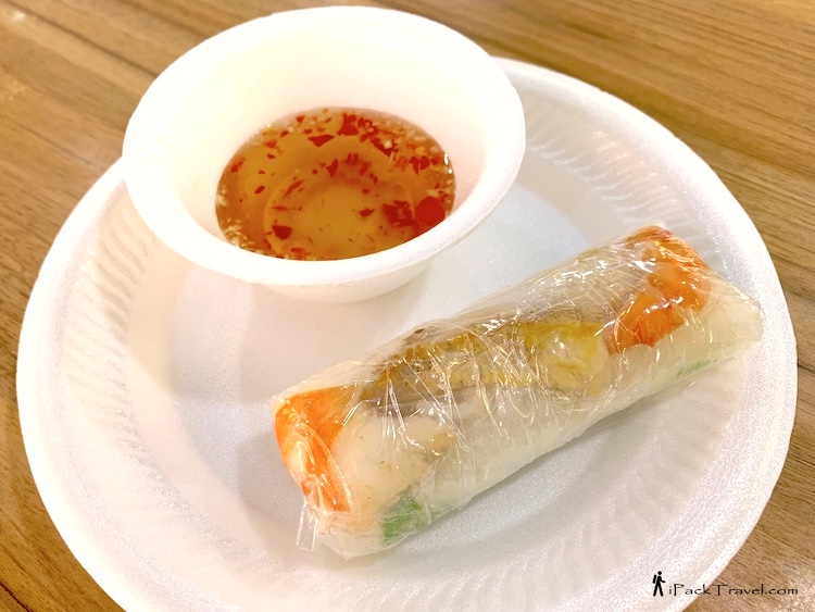 Lilly Norhana Vietnamese Muslim Cuisine: Fresh spring roll