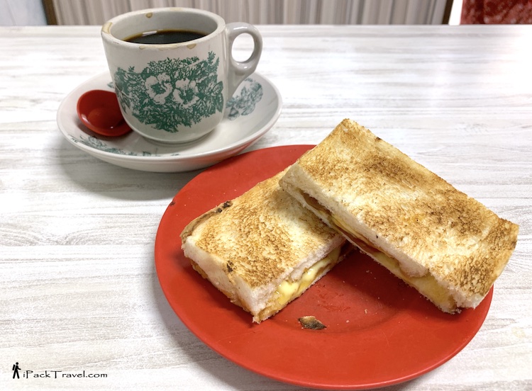 Okid Kopitiam (胡姬茶餐室): Kopi-O & Butter-Kaya Toasts