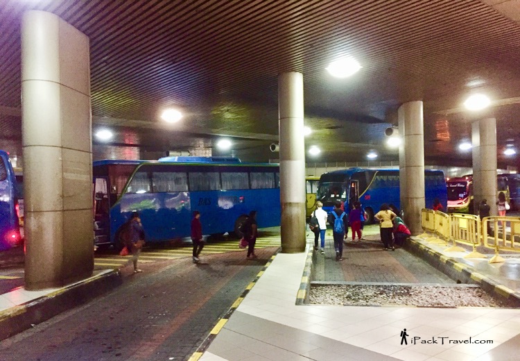Singapore-Johor Crossing: Blue Pekerja Bas (Worker buses)