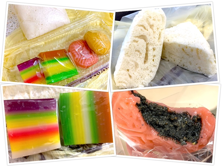 Sin Sin Foodstuff (新新包粿食品): Ang ku kueh, white sugar pastry, 9-layer cake